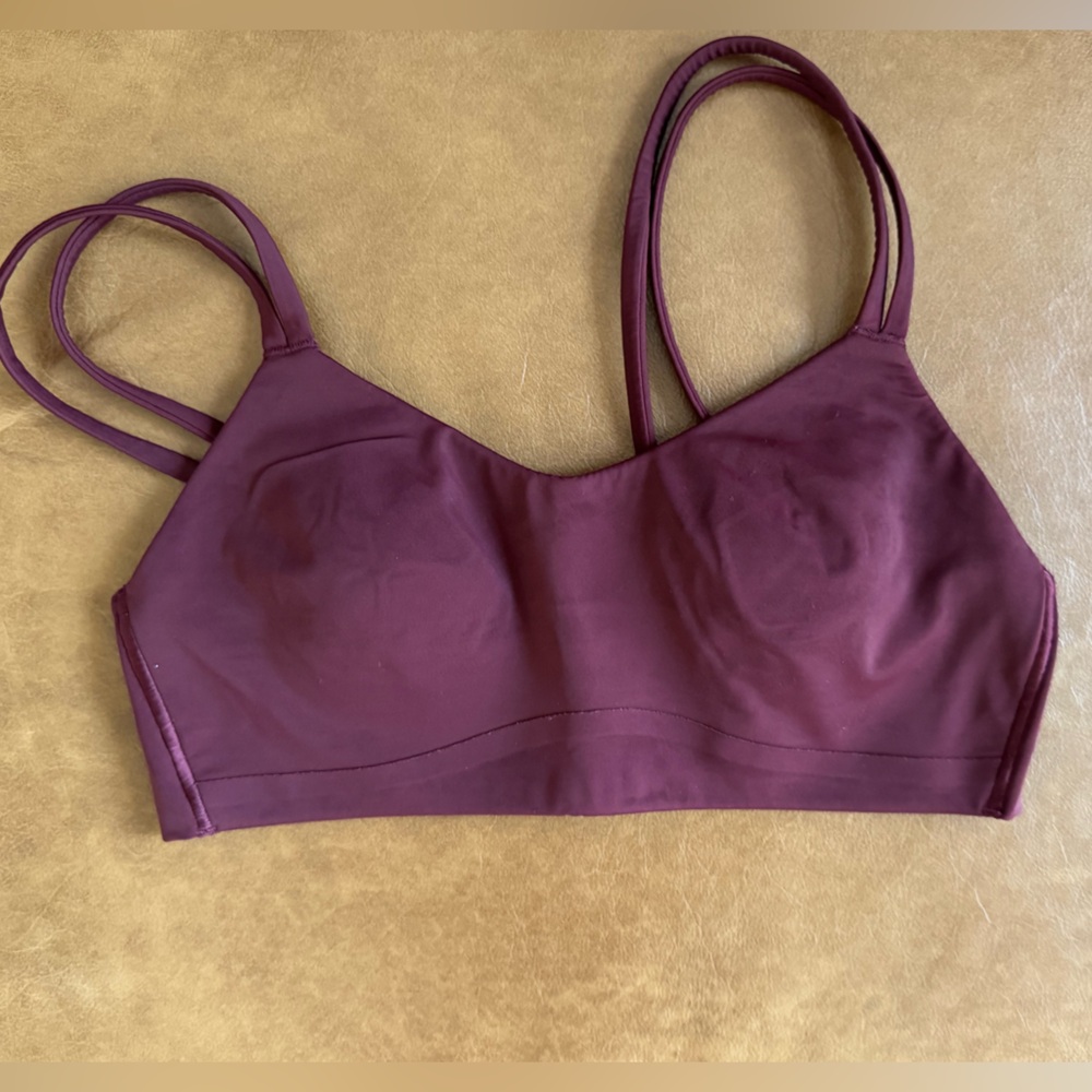 Lululemon Athletica Deep Purple Sports Bra